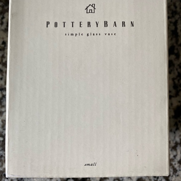 Pottery Barn Simple Glass Wall Vase - Picture 3 of 3